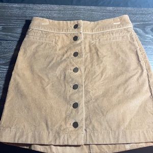 Aritzia Wilfred corduroy skirt